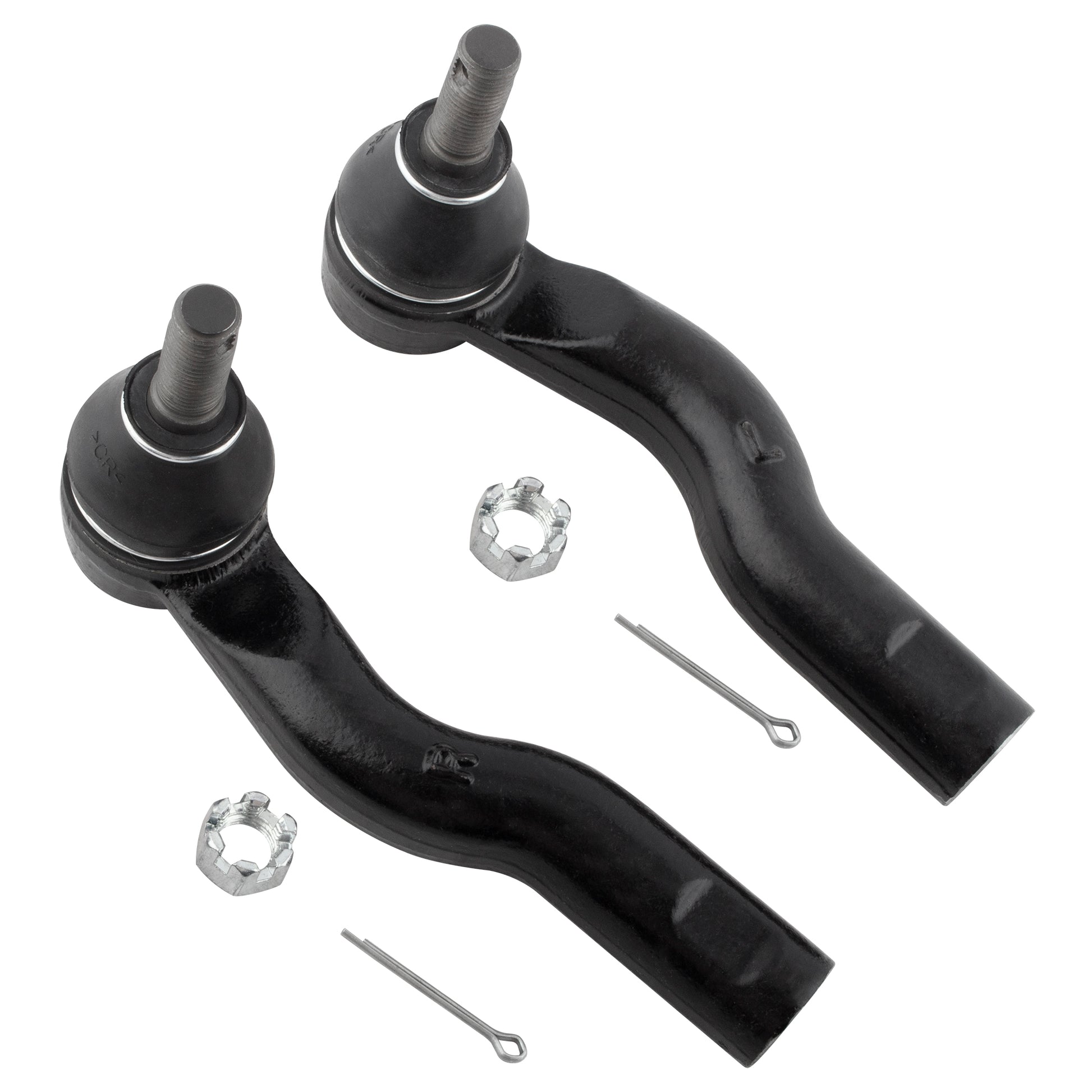 BOXI 2pcs Front Steering Outer Tie Rod Ends for Ford Fusion 2010 2011 2012 2.5L