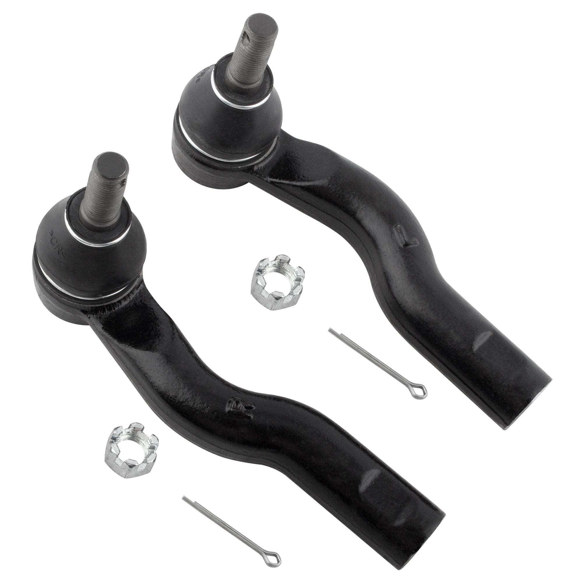 BOXI 2pcs Front Steering Outer Tie Rod Ends for Ford Fusion 2010 2011 2012 2.5L