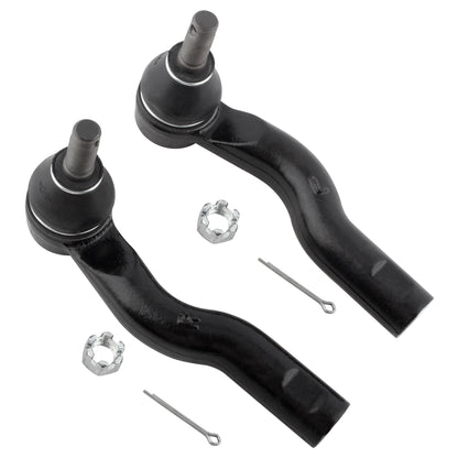 BOXI 2pcs Front Steering Outer Tie Rod Ends for Ford Fusion 2010 2011 2012 2.5L