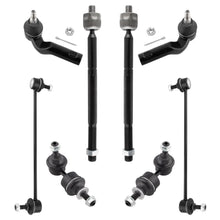 BOXI 8pcs Front and Rear Sway Bars&Tie Rod for Mazda 3 2004-2009