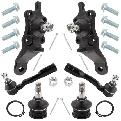 BOXI 6pcs Complete Front Suspension Kit fit for Toyota Sequoia 2001 2002