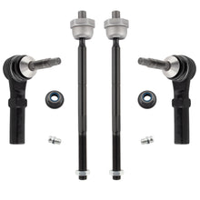 BOXI 4pcs Front Steering Inner and Outer Tie Rod Ends for Ford Expedition 2003 2004 2005 2006