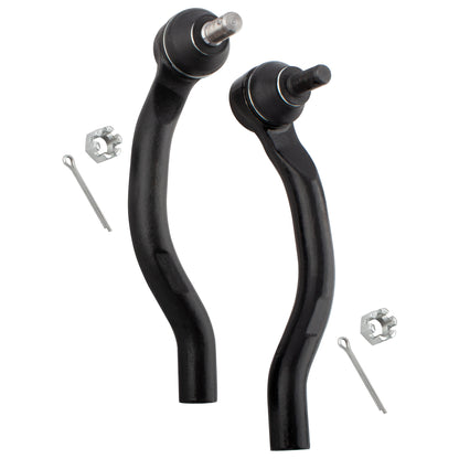 BOXI 4pcs Front Inner and Outer Tie Rod Ends for Honda Civic 2006 2007 2008 2009 2010 2011 1.8L l4 — product photo 2