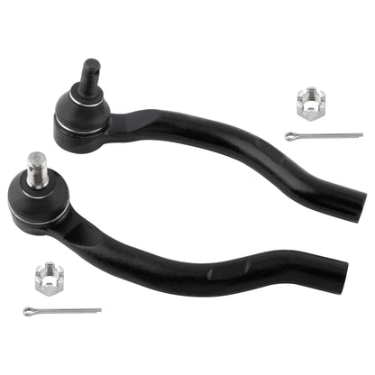 BOXI 4pcs Front Inner and Outer Tie Rod Ends for Honda Civic 2006 2007 2008 2009 2010 2011 1.8L l4 — product photo 3