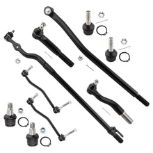 BOXI 10pcs Front Suspension Kit - Ball Joints&Sway Bars&Tie Rods for Ford Excursion 2000-2005