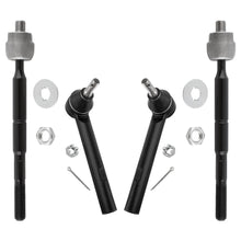 BOXI 4pcs Front Inner and Outer Tie Rod End Kit for Lexus RX330 2004 2005 2006