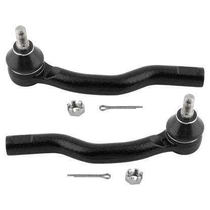 BOXI 2pcs Front Outer Tie Rod End Links Replacement for Ford Edge 2007 2008 2009 2010 2011 2012