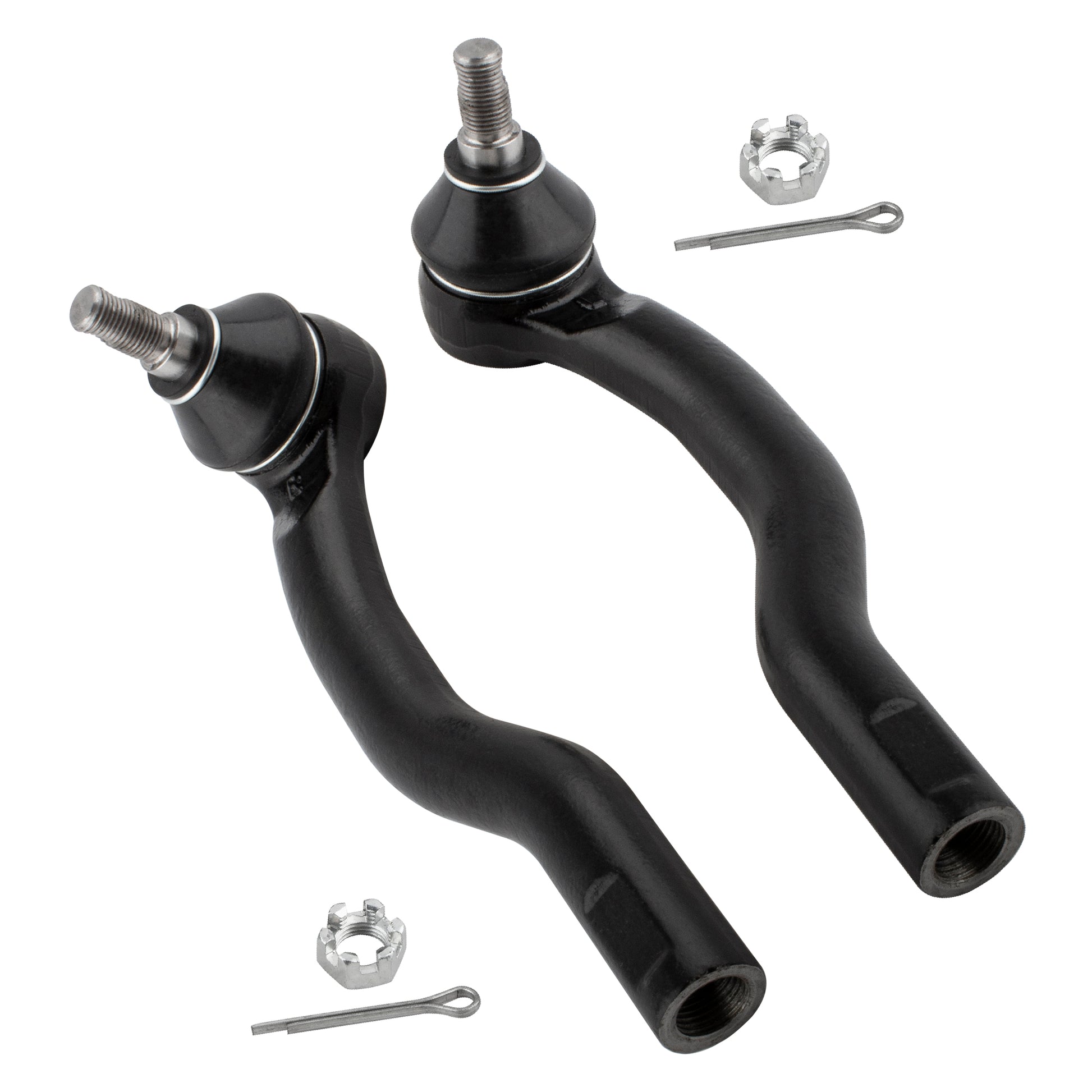 BOXI 2pcs Front Outer Tie Rod End Links Replacement for Ford Edge 2007 2008 2009 2010 2011 2012 — product photo 4