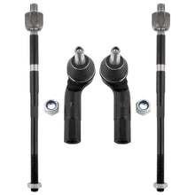 BOXI 4pcs Front Inner and Outer Tie Rods for Volkswagen Beetle 1998-2010