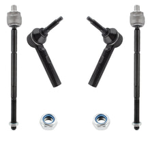 BOXI 4pcs Front Inner & Outer Tie Rod Ends for Chrysler Town & Country 2001-2007