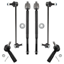 BOXI 6pcs Front Sway Bar End Links Inner+Outer Tie Rods for Chevy Cobalt HHR 2005-2011