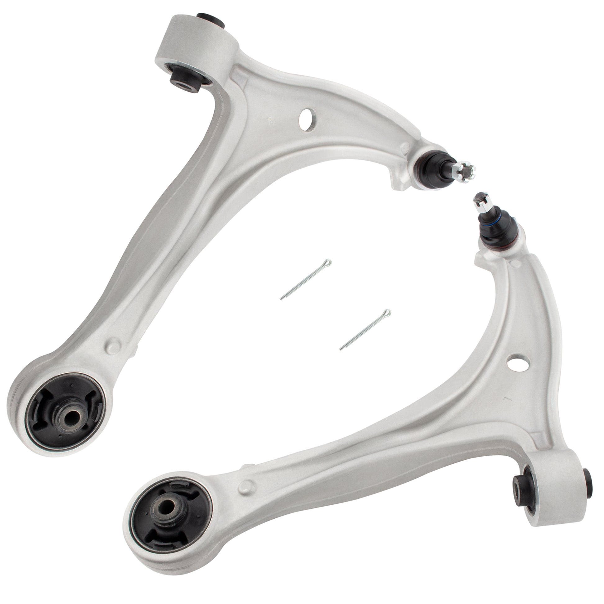BOXI 2pcs Front Driver & Passenger Side Lower Aluminum Control Arms w
