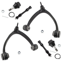 BOXI Set of 6 Front Upper Control Arm Sway Bar Link Lower Ball Joint Compatible for Chevrolet & GMC