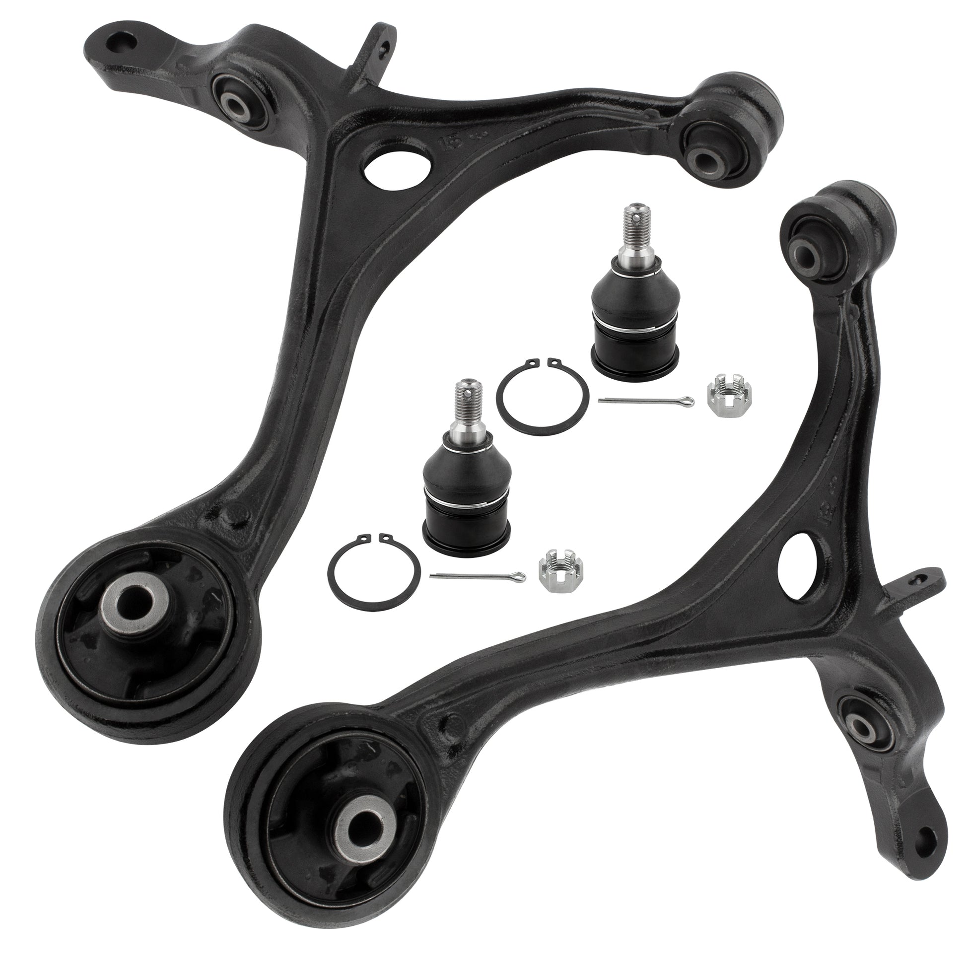 BOXI 4pcs Front Lower Control Arms w