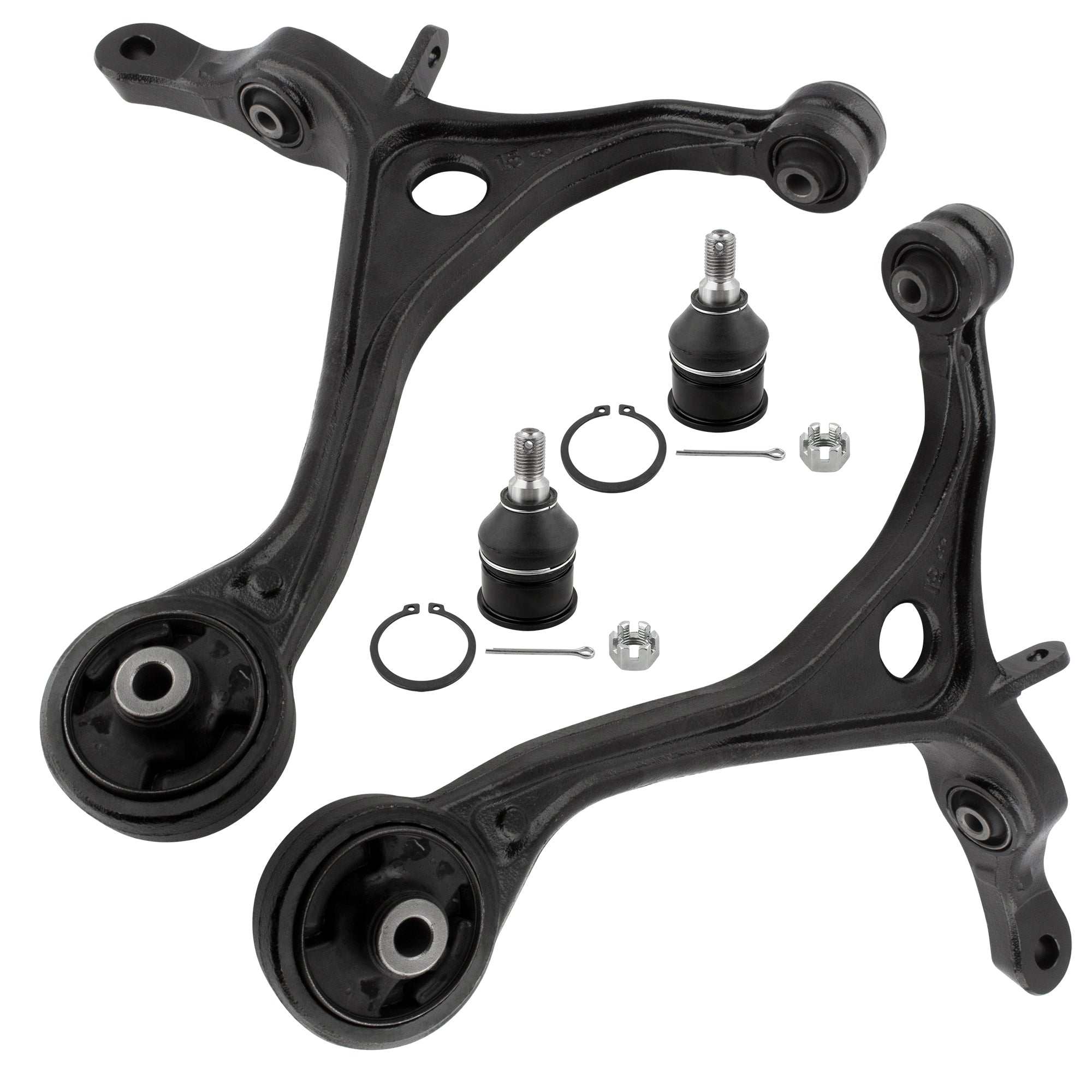 BOXI 4pcs Front Lower Control Arms w