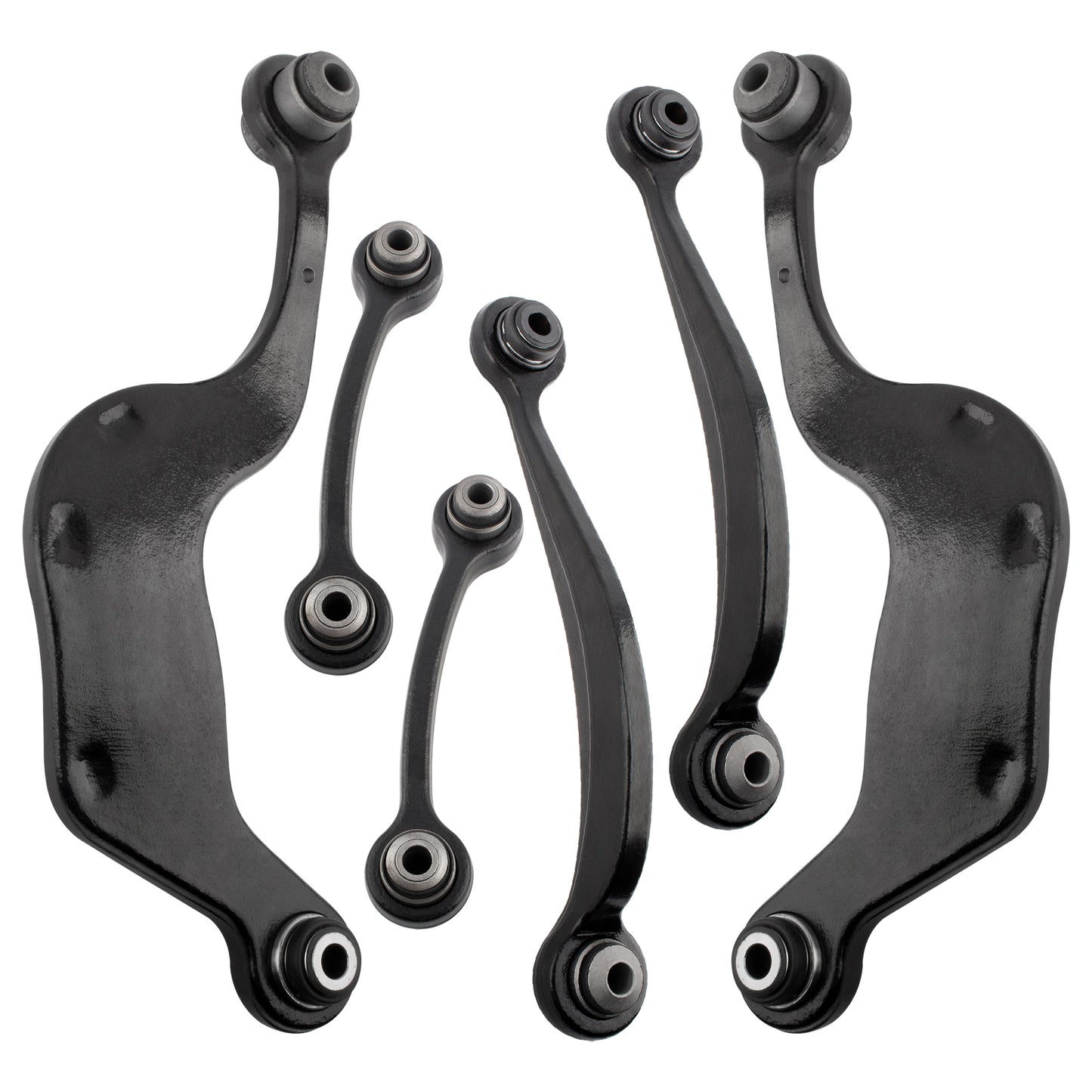 BOXI 6pcs Rear Upper Control Arms for Buick Enclave 2008-2017