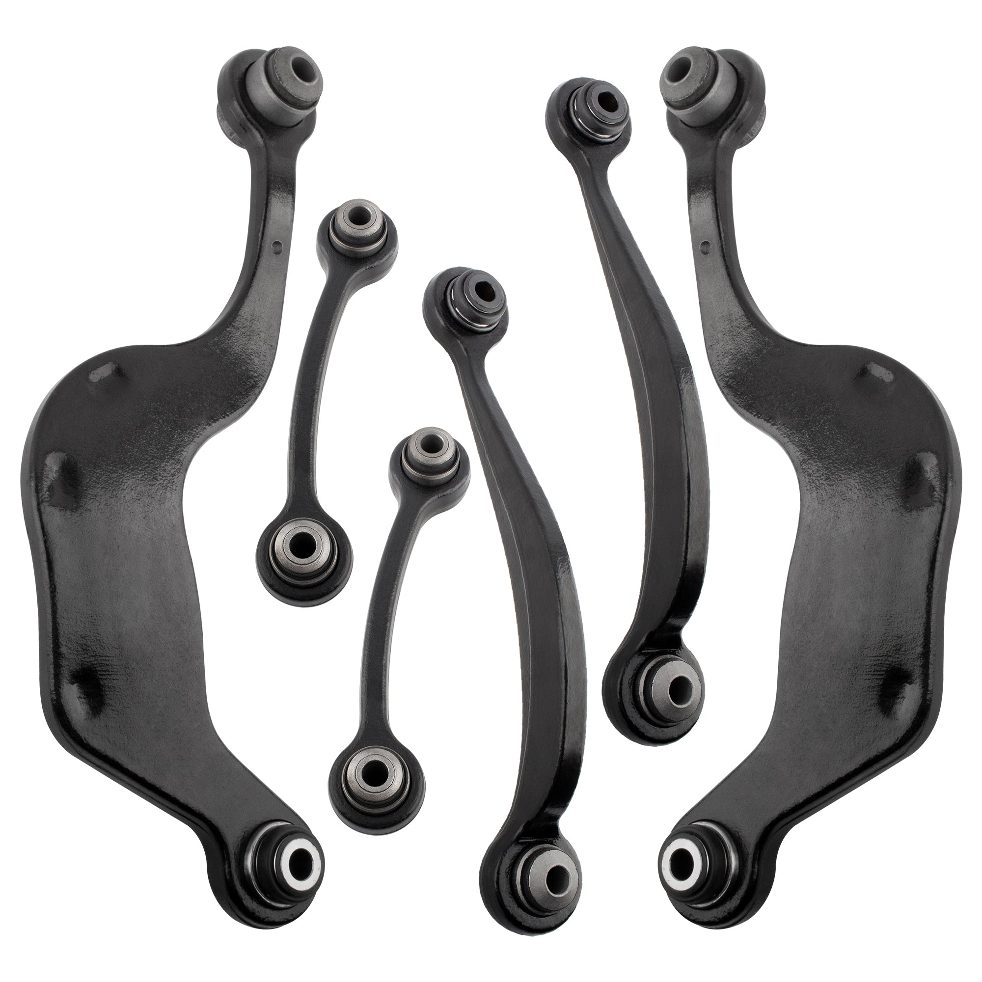 BOXI 6pcs Rear Upper Control Arms for Buick Enclave 2008-2017