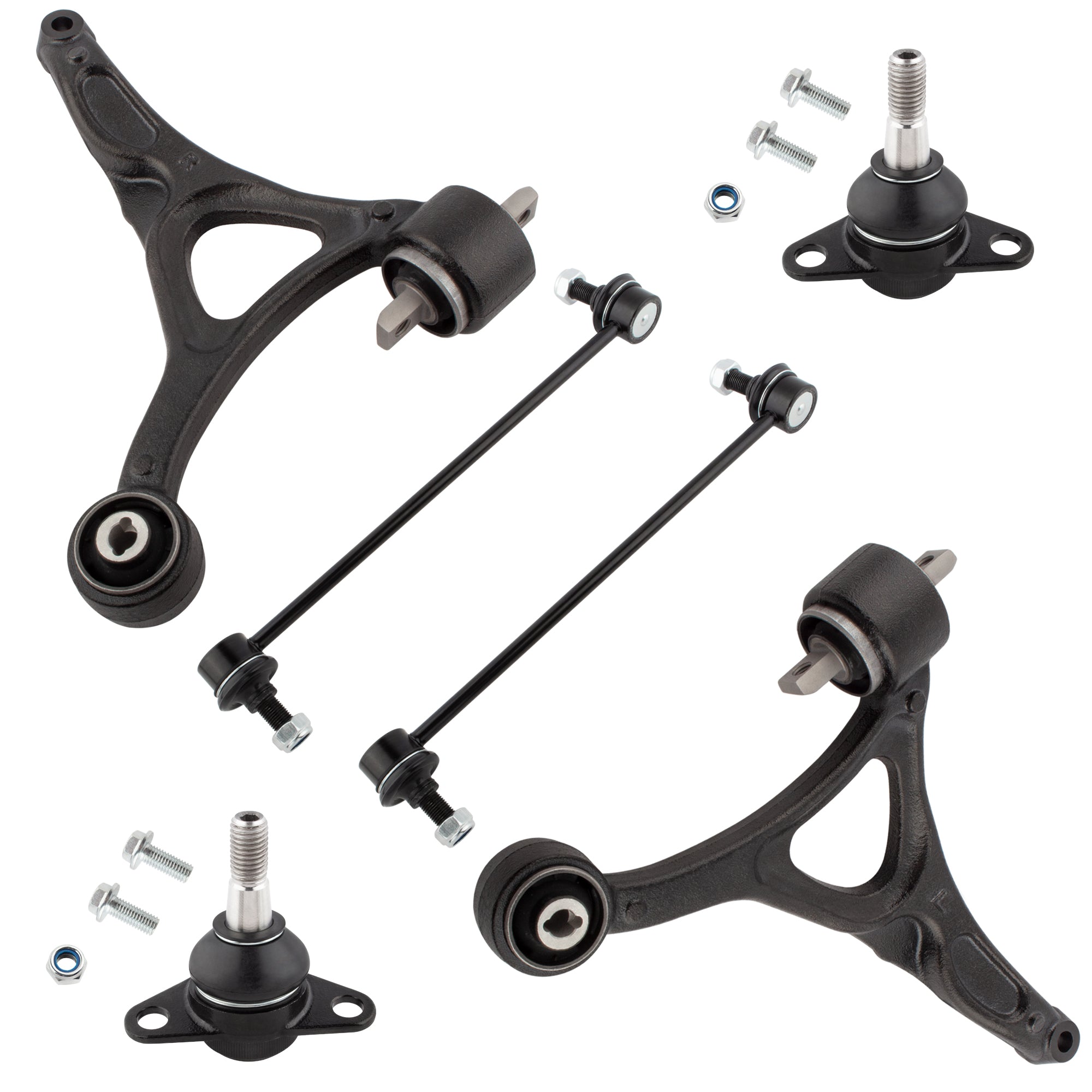 BOXI 6pcs Front Lower Control Arms w