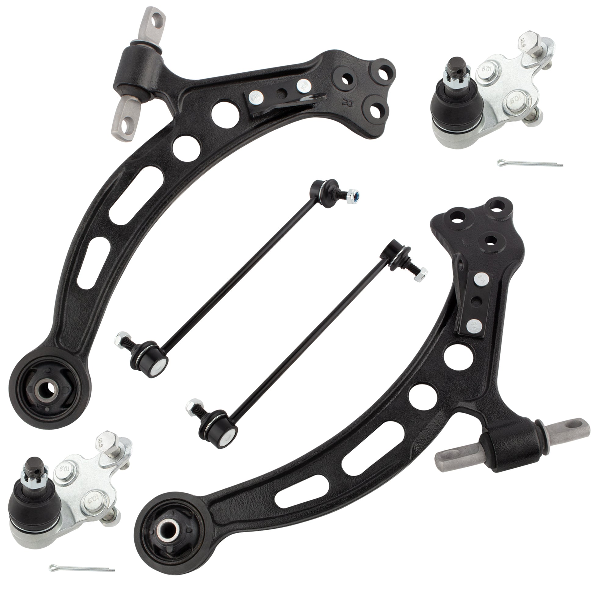 BOXI 4pcs Front Lower Control Arms Sway Bar Links Replacement for Lexus ES300 1997 1998 1999 2000