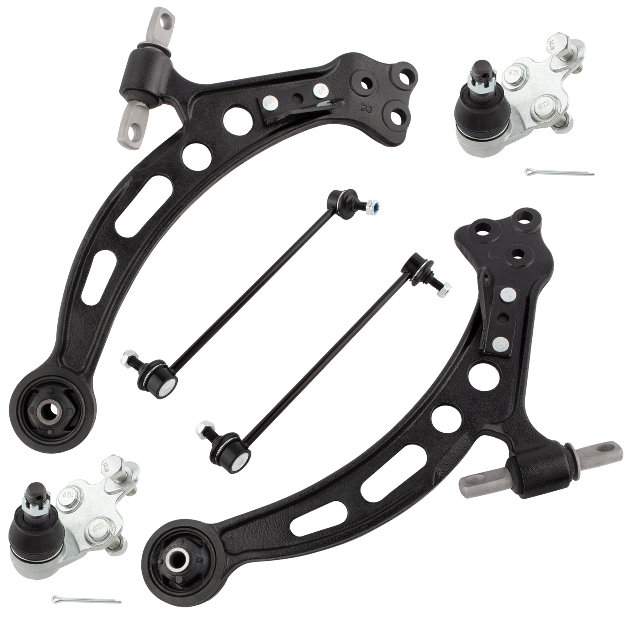 BOXI 4pcs Front Lower Control Arms Sway Bar Links Replacement for Lexus ES300 1997 1998 1999 2000