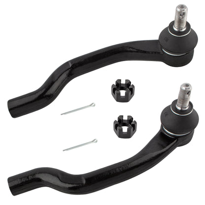 BOXI 4pcs Front Inner Outer Tie Rod Kit Fit for Honda Civic 2012 2013 2014 2015 — product photo 2