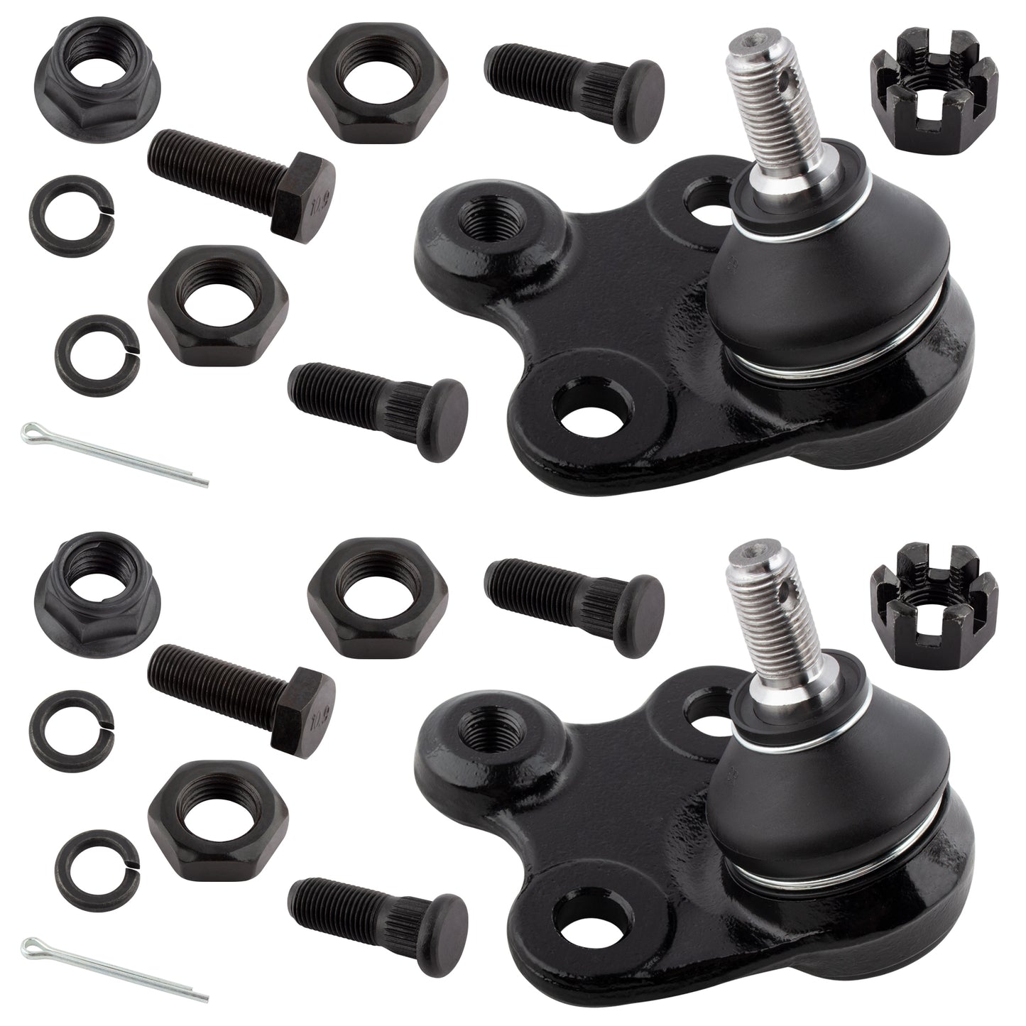 BOXI 6pcs Front Inner Outer Tie Rod Lower Ball Joints Fit for Honda Civic 2012 2013 2014 2015 1.8L — product photo 4