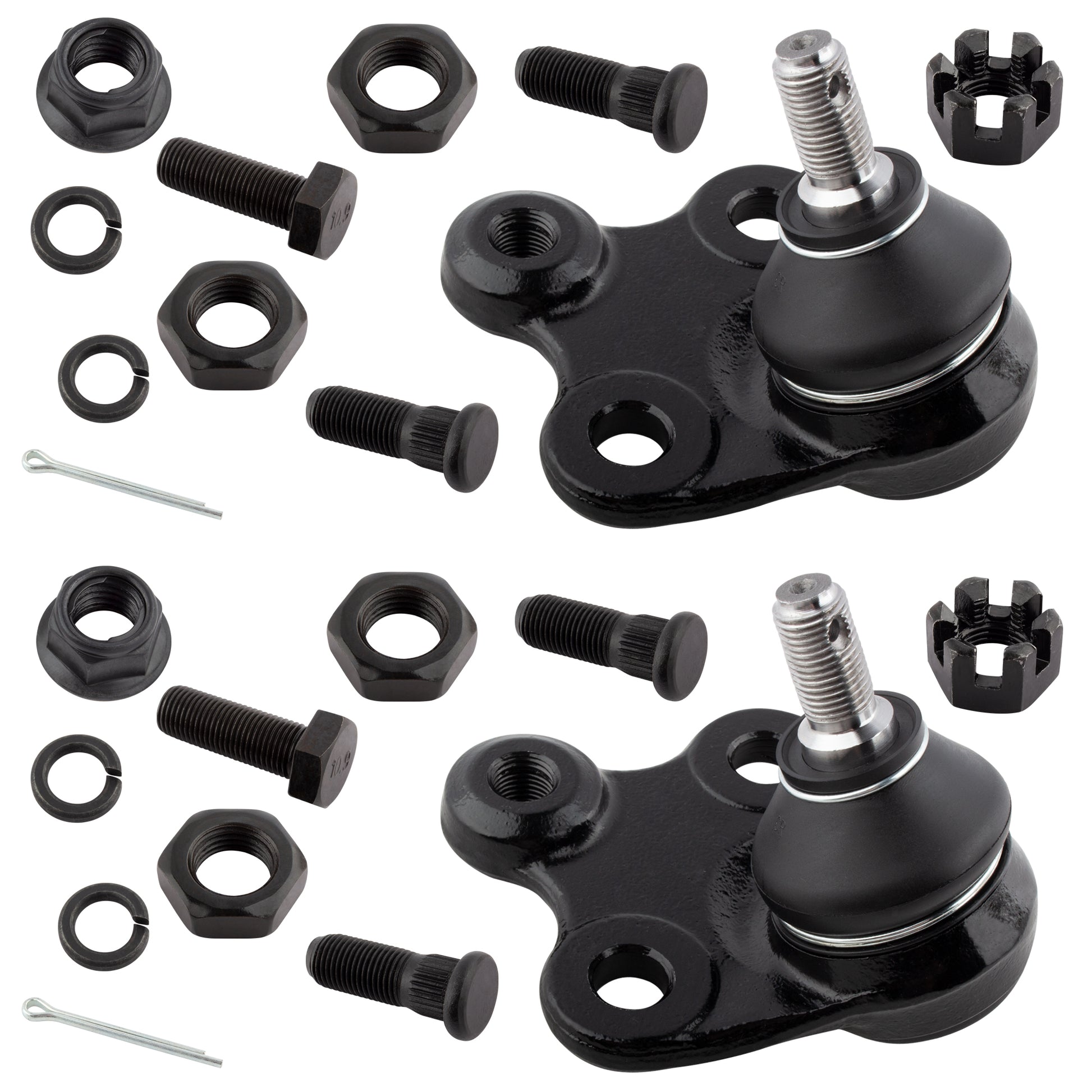 BOXI 6pcs Front Inner Outer Tie Rod Lower Ball Joints Fit for Honda Civic 2012 2013 2014 2015 1.8L — product photo 4