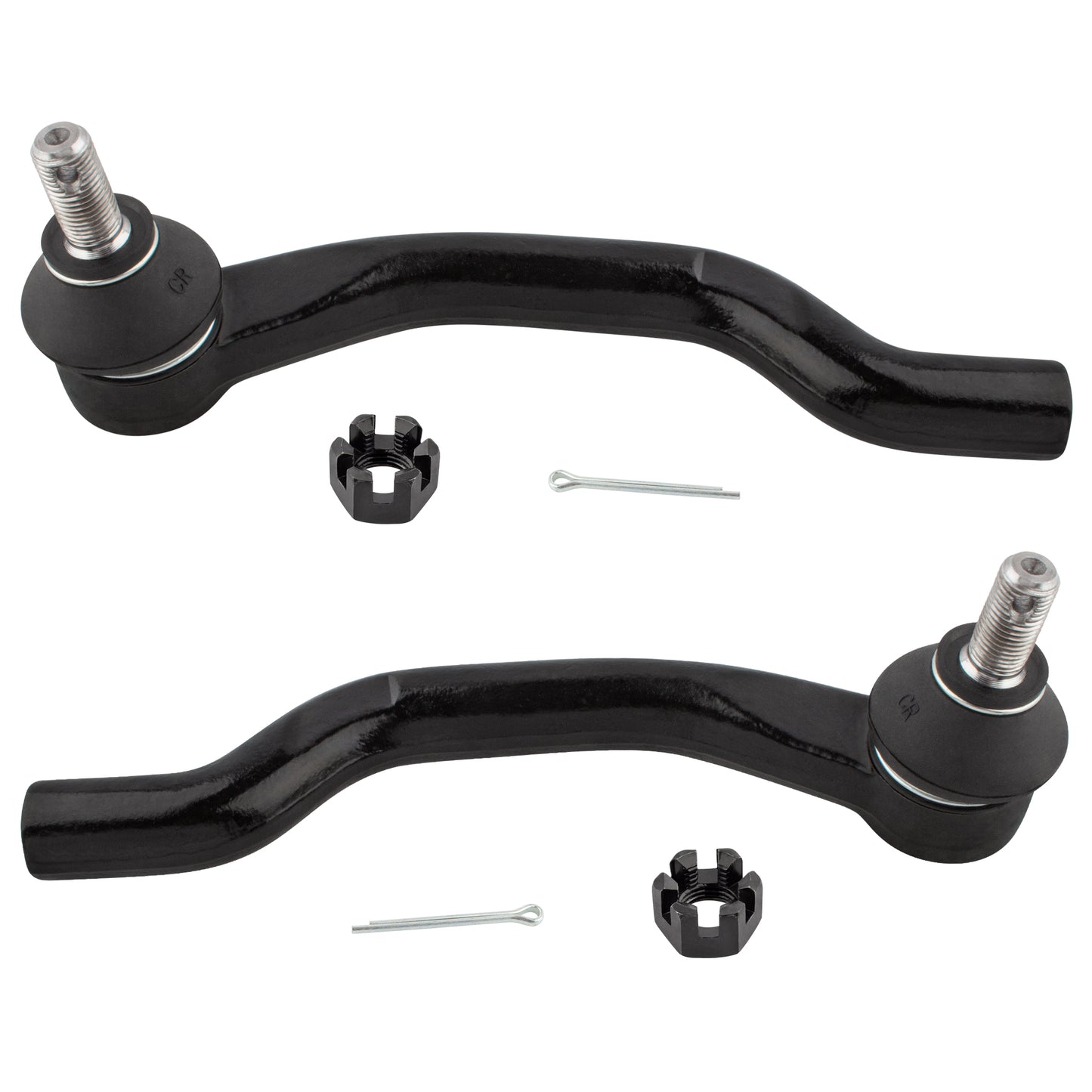 BOXI 2pcs Front Outer Tie Rod Link Kit Fit for Acura ILX 2013 2014 2015 2016 2017 2018 2019
