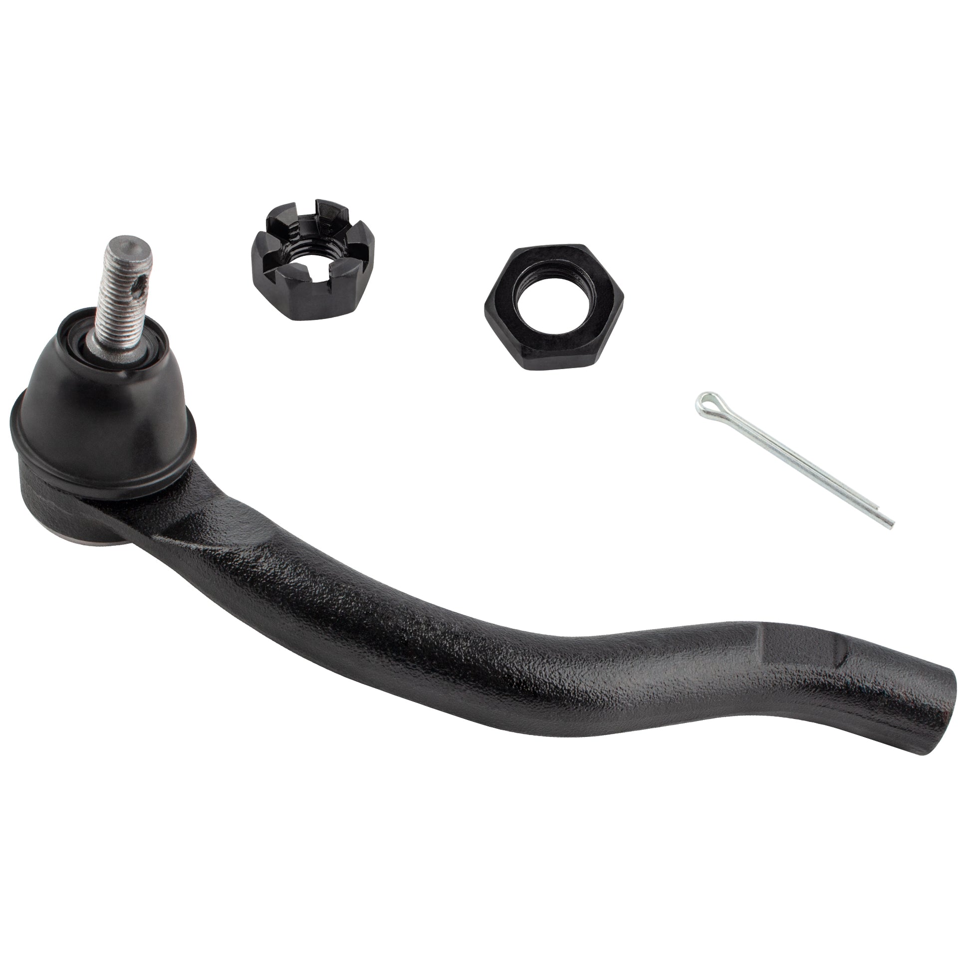 BOXI (Set of 4) Front Outer Tie Rod Ends + Sway Bar End Links Fit for Acura TSX 2004 2005 2006 2007 — product photo 6