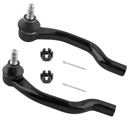 BOXI 2pcs Front Outer Tie Rod End Links Fit for Acura TSX 2009 2010 2011 2012 2013 2014