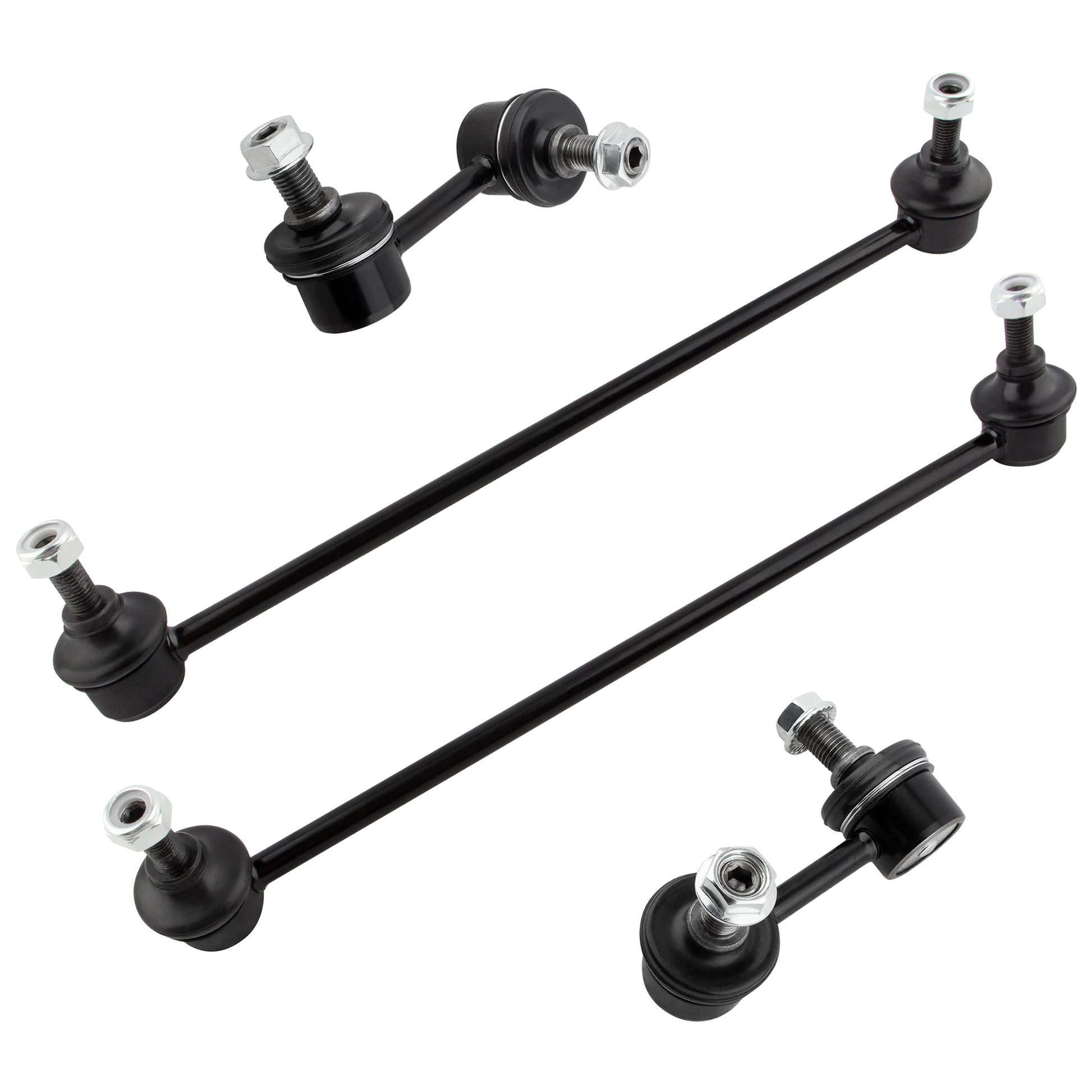 BOXI (Set of 4) Front and Rear Stabilizer Sway Bar End Links Set Fit for Acura ILX 2013 2014 2015