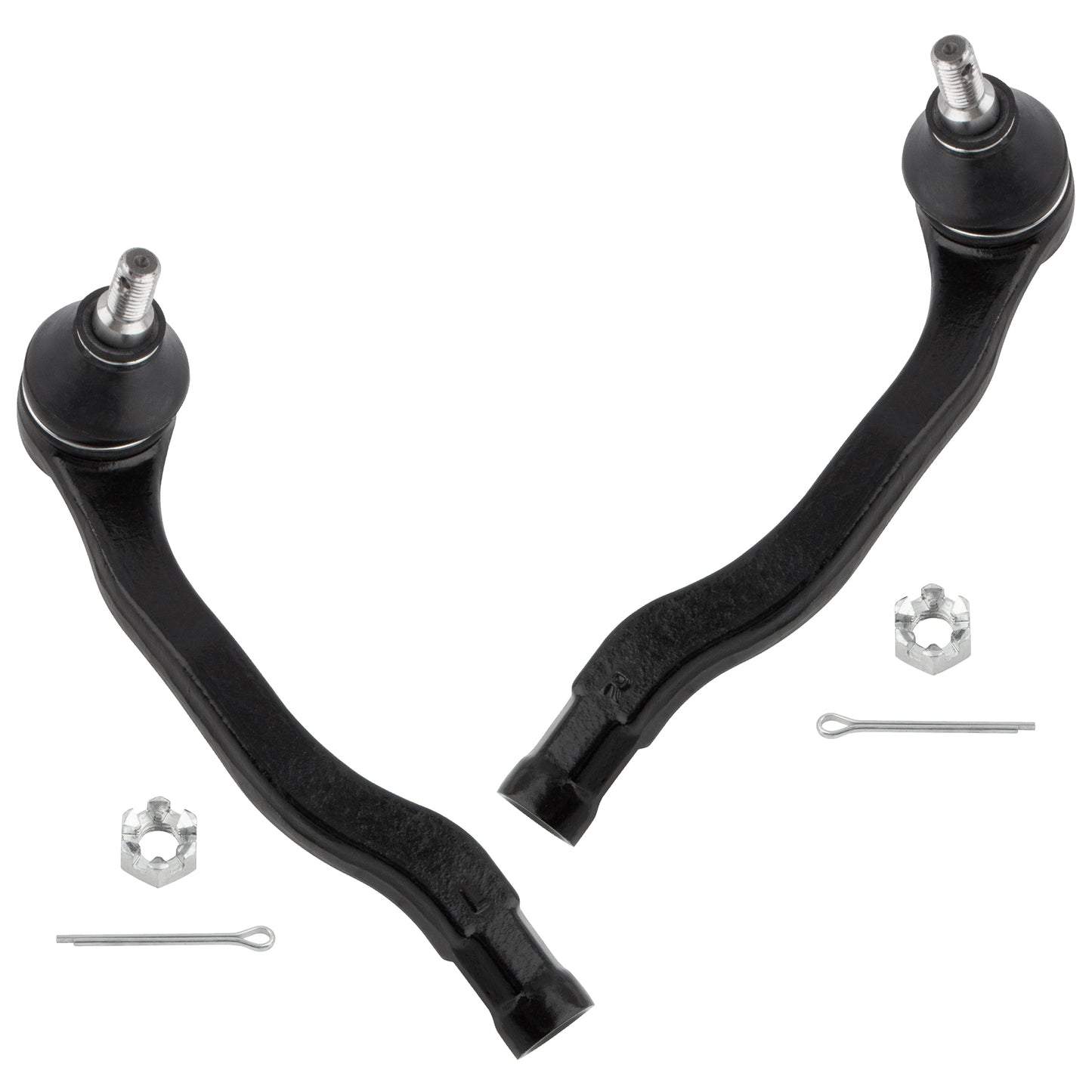 BOXI (Set of 4) Front Inner & Outer Tie Rod Ends Fits for Acura Integra 1998 1999 2000 2001 — product photo 3