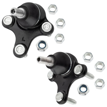 BOXI (Set of 6) Front Inner & Outer Tie Rod Ends + Lower Ball Joint Fit for Audi A3 Quattro — product photo 2
