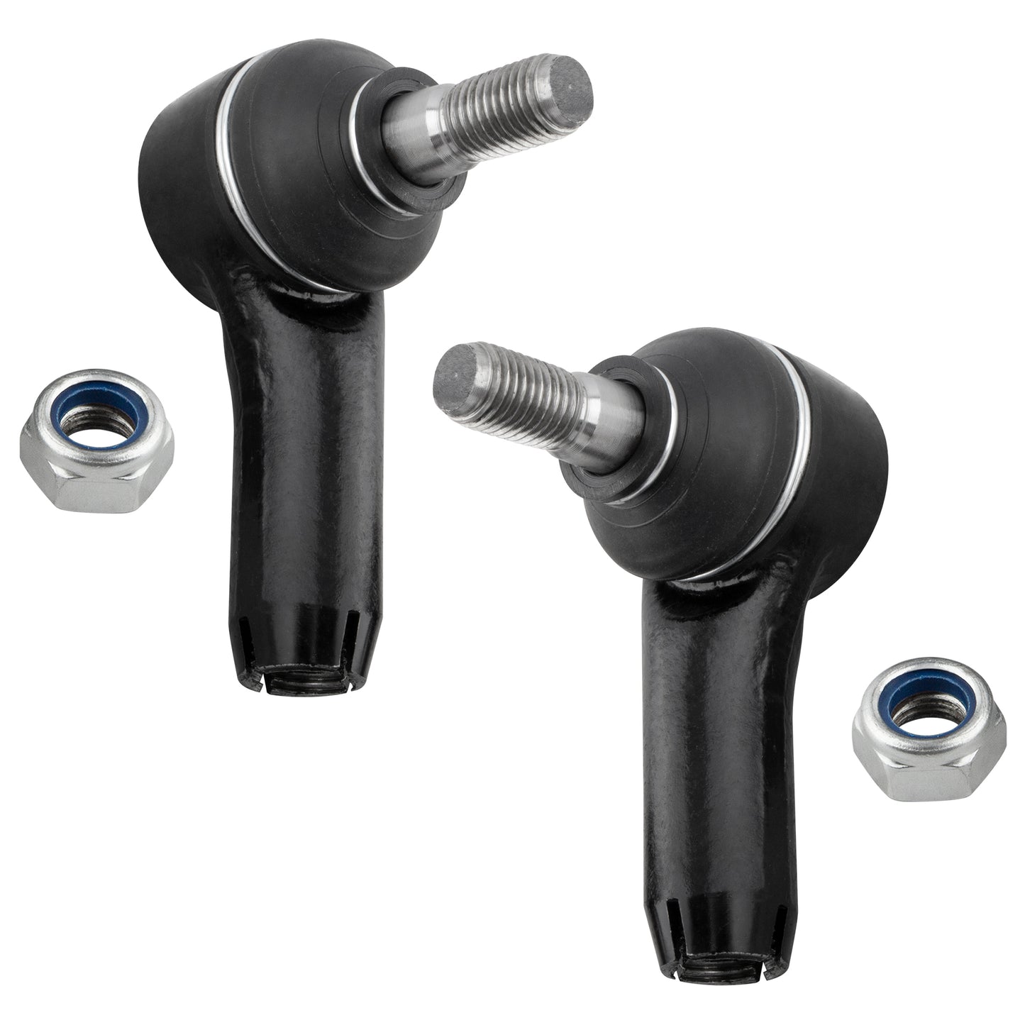 BOXI Qty(2) Front Driver and Passenger Side Outer Tie Rod Ends Fit for Audi 100 200 5000 Quattro S4
