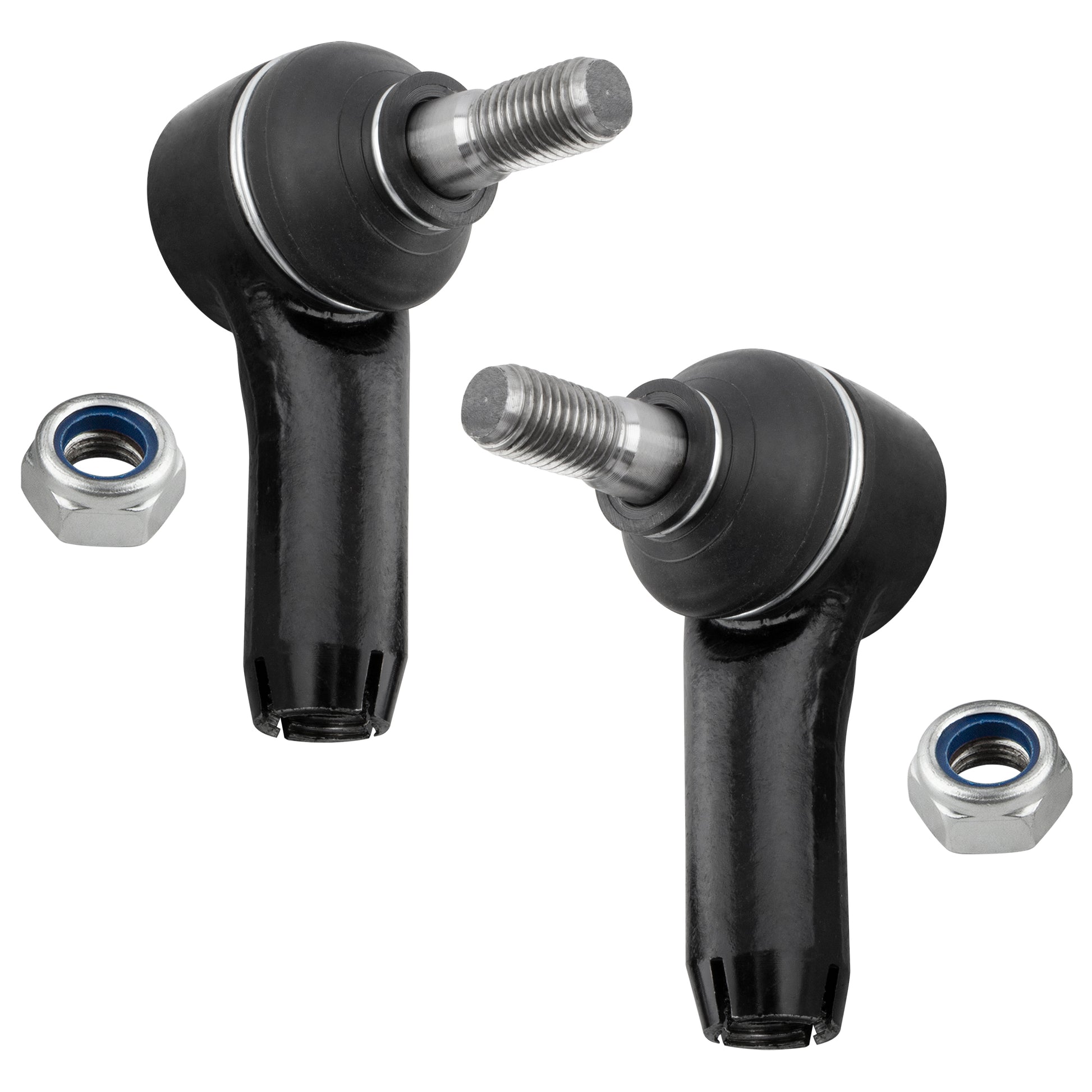BOXI Qty(2) Front Driver and Passenger Side Outer Tie Rod Ends Fit for Audi 100 200 5000 Quattro S4