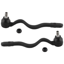 BOXI (Set of 2) Front Suspension Outer Tie Rod End Links Fit for BMW 320i 323Ci 323i 325Ci 325i