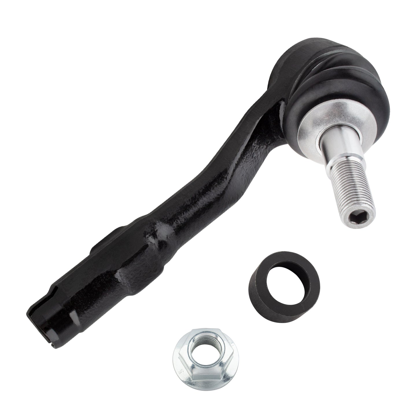 BOXI Front Suspension Kit (2) Front Outer Tie Rod Links + (2) Front Sway Bar Links Fit for BMW 525i — product photo 4