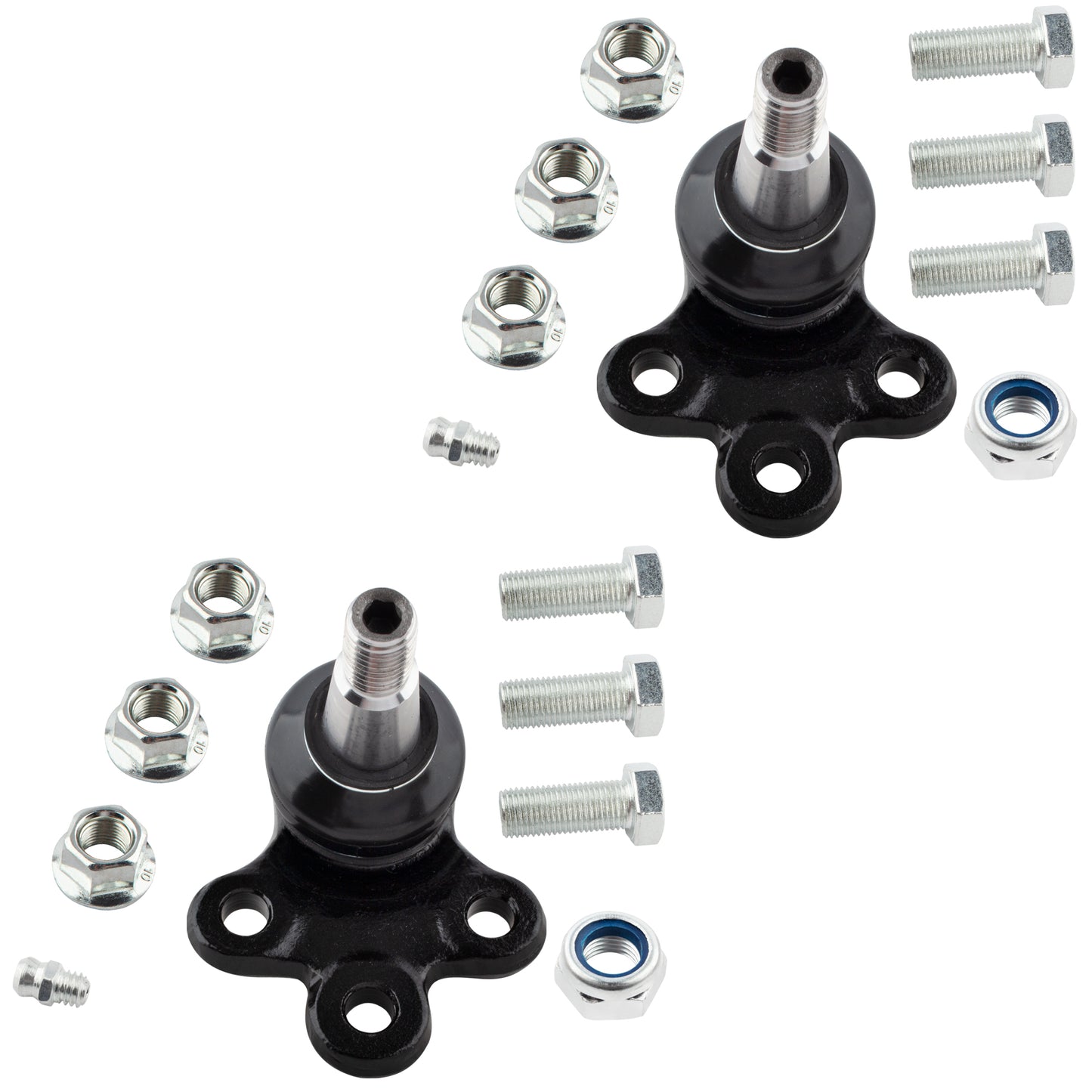 BOXI K500088 ES800286 Front Lower Ball Joints & Outer Tie Rods Fit for Buick Enclave — product photo 3