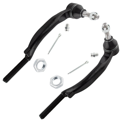 BOXI 6pcs Front & Rear Stabilizer Sway Bar End Links + Outer Tie Rods Fit for Buick Rainier Chevy — product photo 2