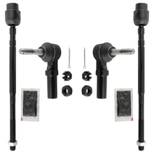 BOXI (Set of 4) Front Left and Right Inner + Outer Tie Rod Steering Linkage Fit for Buick Regal