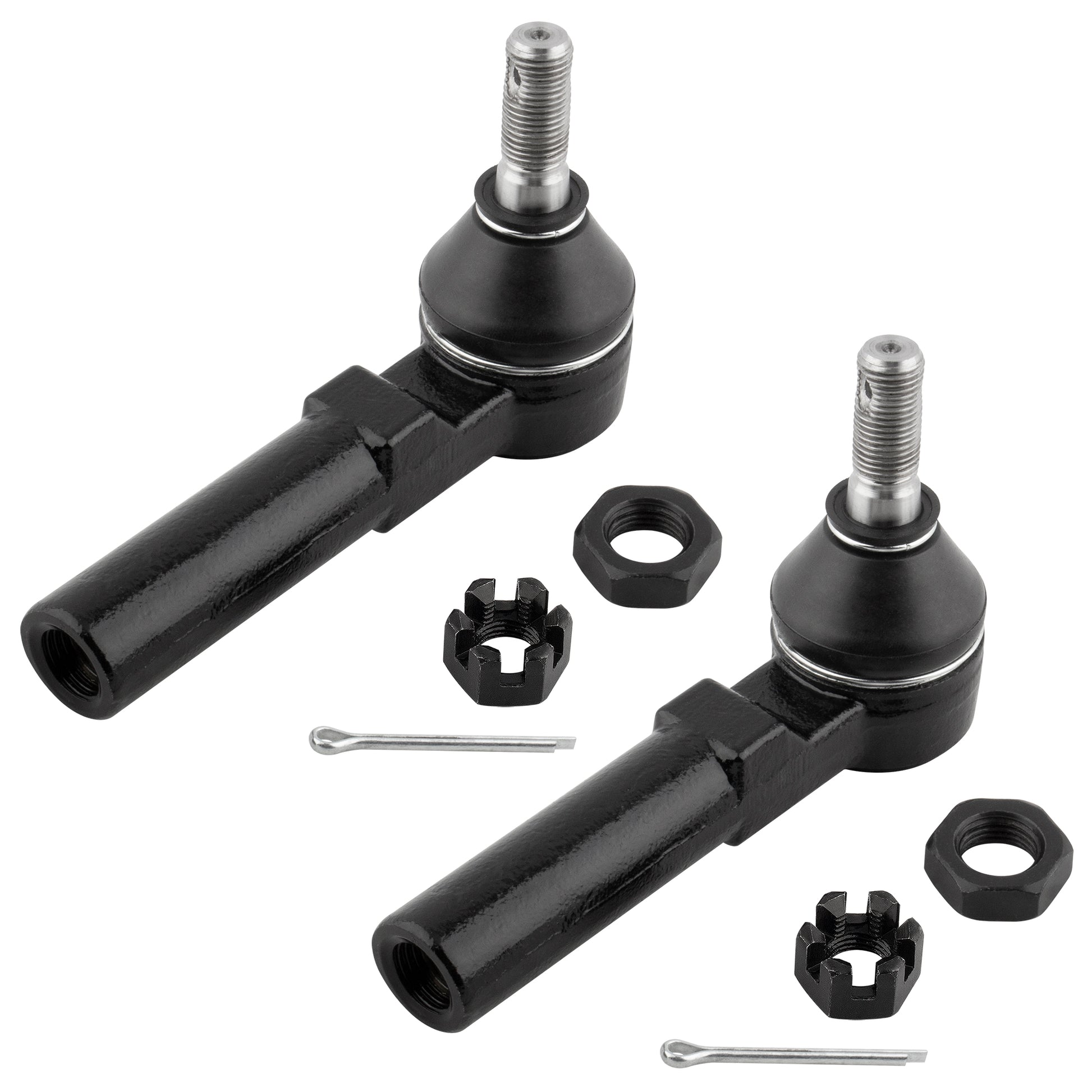 BOXI Qty(2) Front Outer Tie Rod End Links Fit for Buick Electra 1985-1989