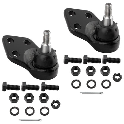 BOXI (2) Front Lower Ball Joints + (2) Front Outer Tie Rod Ends Fit for Buick Electra 1985-1989 — product photo 3