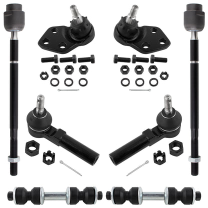 BOXI 8pcs Front Tie Rods Sway Bars Ball Joints Fits for Buick LeSabre 1986-1999 for Cadillac