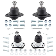 BOXI 4pc Front Upper and Lower Ball Joints Fits for Buick Riviera for Cadillac Eldorado Seville