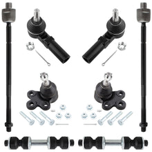BOXI 8pcs Front Inner Outer Tie Rods Sway Bars Lower Ball Joints Fits for Buick Park Avenue