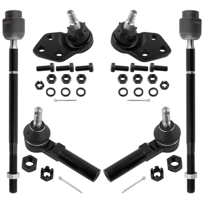 BOXI 6pcs Front Inner Outer Tie Rod Ends Ball Joints Fits for Buick LeSabre 1986-1999 for Cadillac