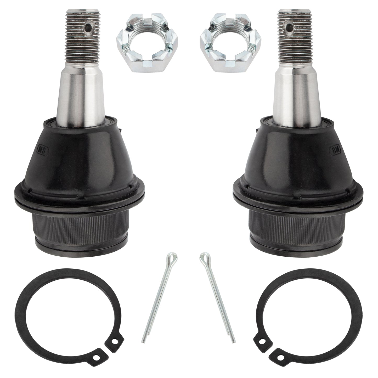 BOXI (Set of 4) Front Outer Tie Rod Ends Lower Ball Joint Fit for Cadillac Escalade EXT ESV — product photo 2