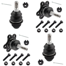 BOXI 4pcs Front Suspension Upper and Lower Ball Joint Set Fit for Cadillac Escalade 1999-2000