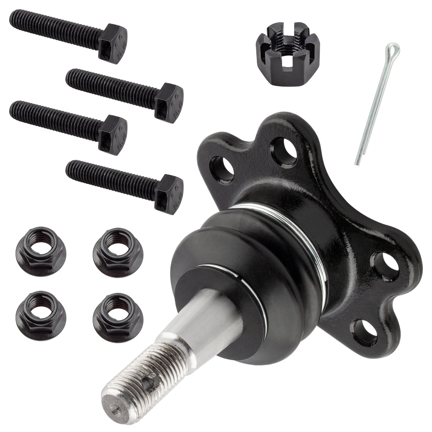 BOXI 4pcs Front Suspension Upper and Lower Ball Joint Set Fit for Cadillac Escalade 1999-2000 — product photo 3