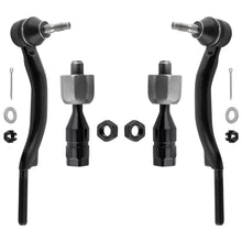 BOXI (Set of 4) Front Inner & Outer Tie Rod End Links Fit for Cadillac CTS AWD 2008 2009 2010 2011